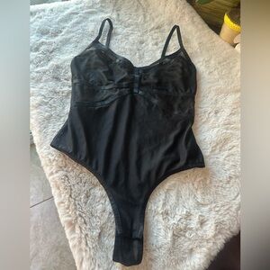 BCBGMaxAzria Black Bodysuit